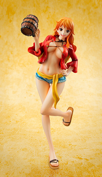 Nami (Mugiwara 2), One Piece, MegaHouse, Pre-Painted, 1/8, 4530430203031